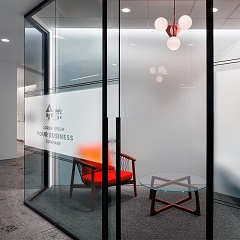 Etched and Frosted Glass Graphics